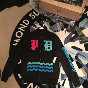 Pink Dolphin letterman’s jacket brand new